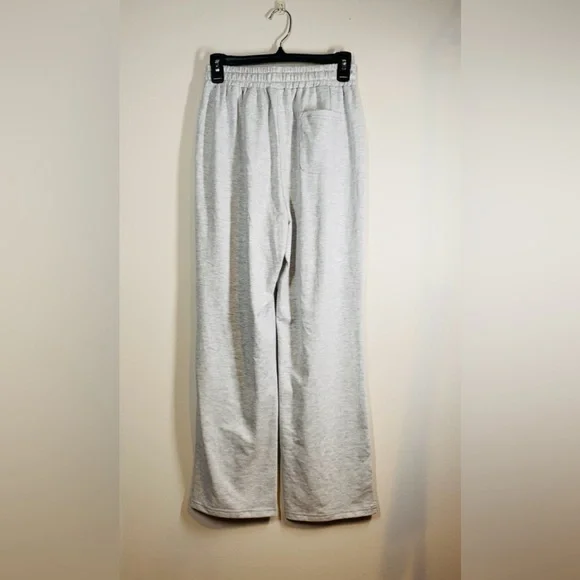 NEW Ash Gray Drawstring Waist Straight Leg Lounge Pants in sz Small - Picture 6 of 6
